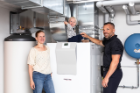 «Wir sind mit der Wärmepumpe von STIEBEL ELTRON wirklich sehr zufrieden.» Christoph Stillhard, Leiter Vertrieb Region Mitte bei STIEBEL ELTRON