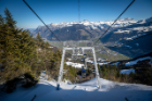 Der Transport mit der Seilbahn erforderte eine gute Planung. 