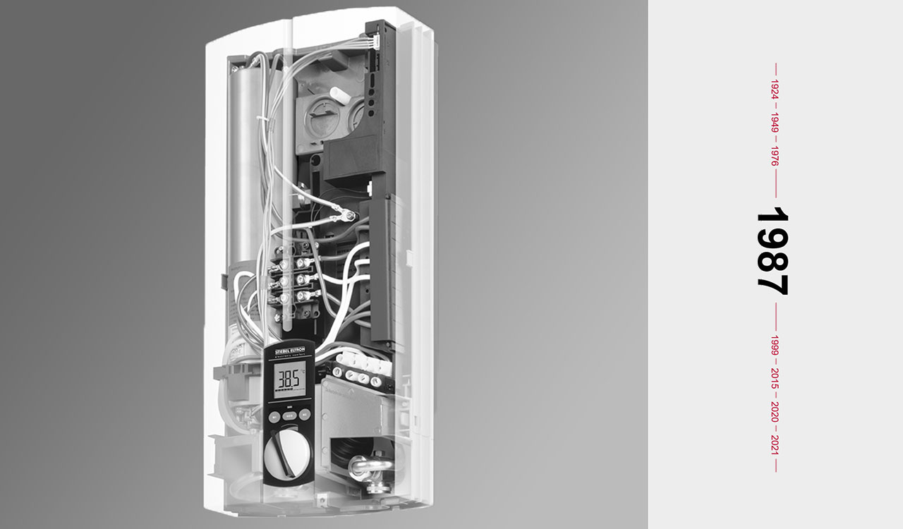 Premier chauffe-eau instantané entièrement électronique