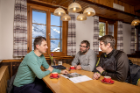 Une chaleur agréable dans le restaurant grâce à une cascade de trois pompes à chaleur air-eau.