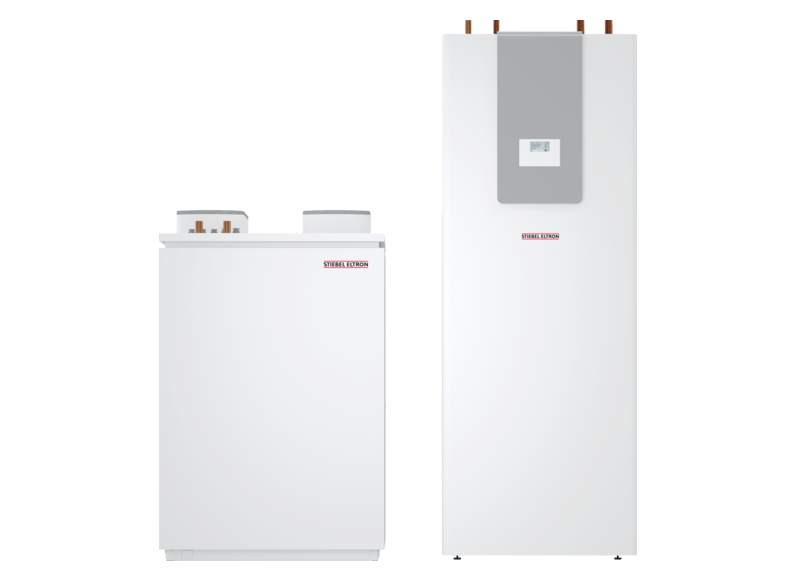 STIEBEL ELTRON Luft-Wasser-W&auml;rmepumpen WPL 24 I compact duo Set 2