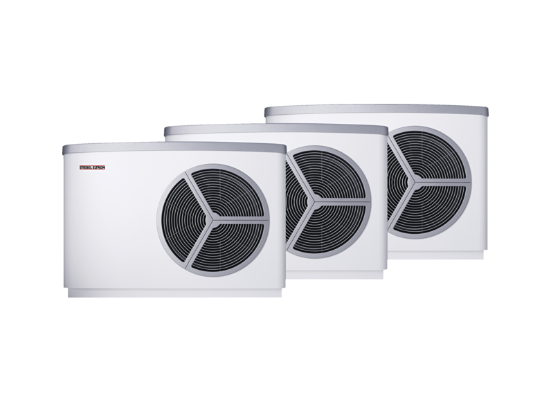 STIEBEL ELTRON Pompe di calore aria-acqua WP-Kaskadenset mit 3 x WPL 25 A (39 kW)