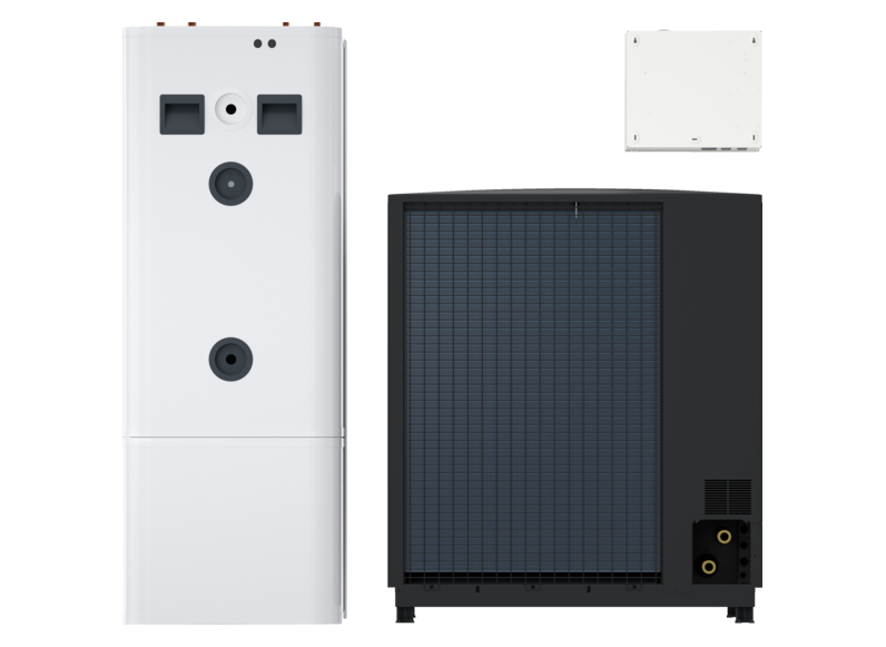 STIEBEL ELTRON Luft-Wasser-Wärmepumpen WPL-A 13.2 Plus HK 400 + HSBC 300