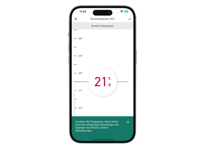 STIEBEL ELTRON Regolazione / Gestione energetica MyStiebel-App iOS