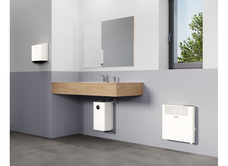 STIEBEL ELTRON Asciugamani elettrico ad alta velocità ULTRONIC Plus